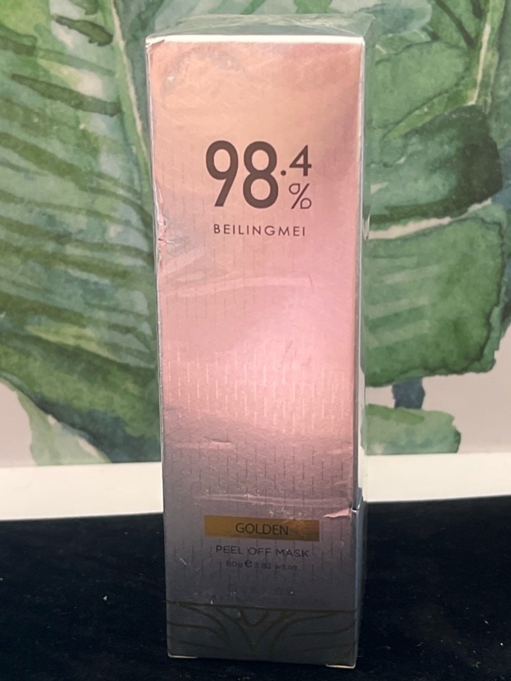 Golden Peel-Off Mask — Pink & Gold Radiance